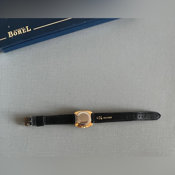 Vintage Ernest Borel Cocktail Watch in 18k Yellow Gold Plated Stainless 1970 main image 5